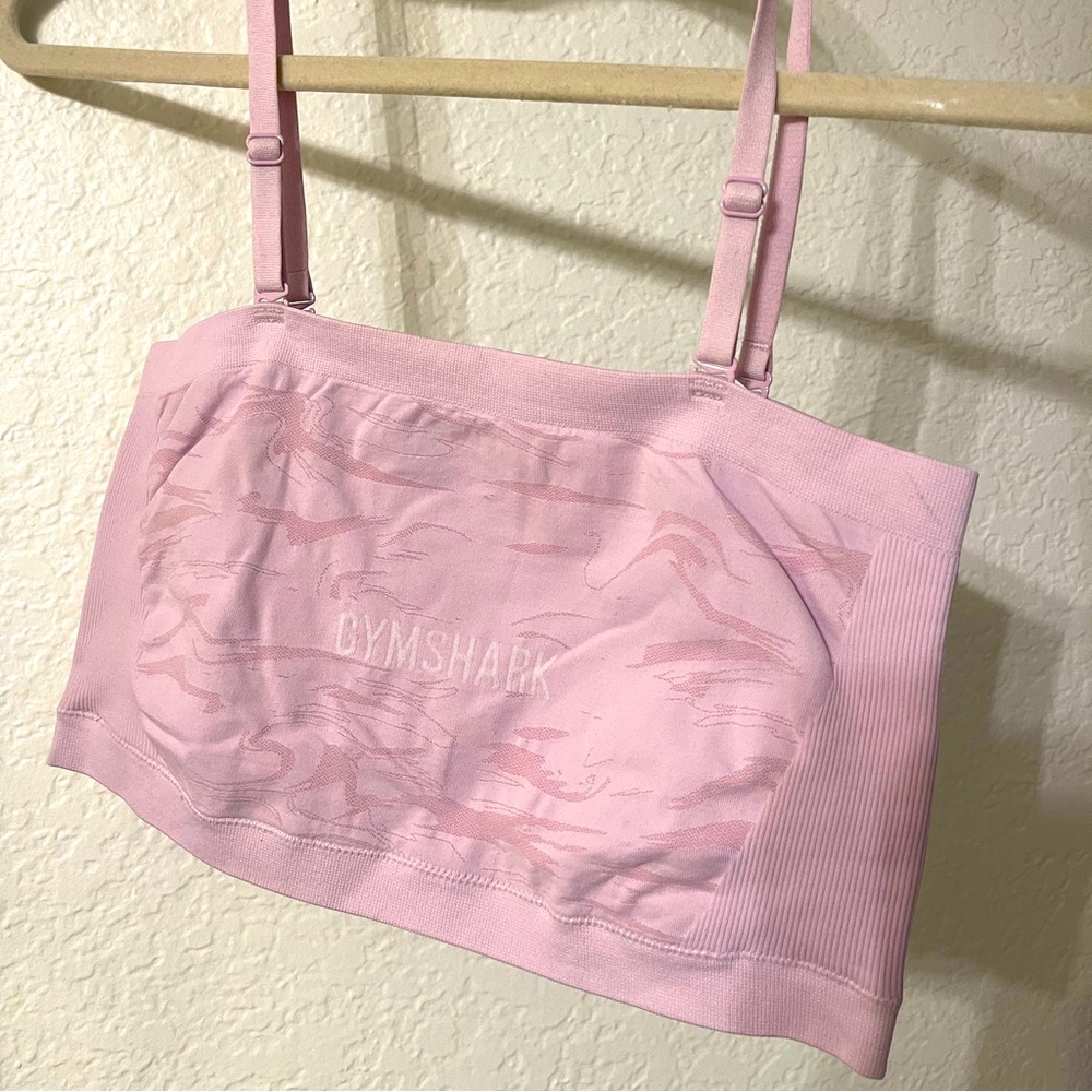 Pink Gymshark Sports bra